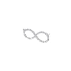 Aarinya Infinity Mixed-Cut Diamond Pendant