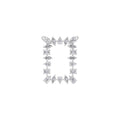 Aarinya Geometric Fancy-Cut Open-Halo Diamond Pendant, Ethereal Emerald, Pear & Marquise Diamond Mosaic Pendant