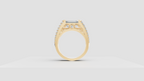 The Sovereign Emerald-Cut Statement Ring, Monarch Multi-Row Lab-Grown Diamond Band