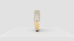 The Sovereign Emerald-Cut Statement Ring, Monarch Multi-Row Lab-Grown Diamond Band