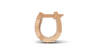 Aarinya Cascade Twist Lab-Grown Diamond Hoop Earrings, Aura Wavy Double-Row Hoops