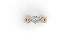 Aarinya Amour Infinity Lab-Grown Diamond Halo Ring, The Evermore Infinite Heart Ring