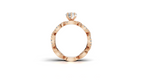 Aarinya Amour Infinity Lab-Grown Diamond Halo Ring, The Evermore Infinite Heart Ring