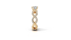 Aarinya Amour Infinity Lab-Grown Diamond Halo Ring, The Evermore Infinite Heart Ring