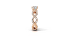 Aarinya Amour Infinity Lab-Grown Diamond Halo Ring, The Evermore Infinite Heart Ring