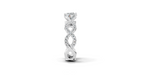 Aarinya Amour Infinity Lab-Grown Diamond Halo Ring, The Evermore Infinite Heart Ring