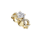 Aarinya Amour Infinity Lab-Grown Diamond Halo Ring