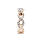 Aarinya Amour Infinity Lab-Grown Diamond Halo Ring