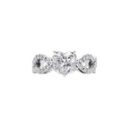 Aarinya Amour Infinity Lab-Grown Diamond Halo Ring