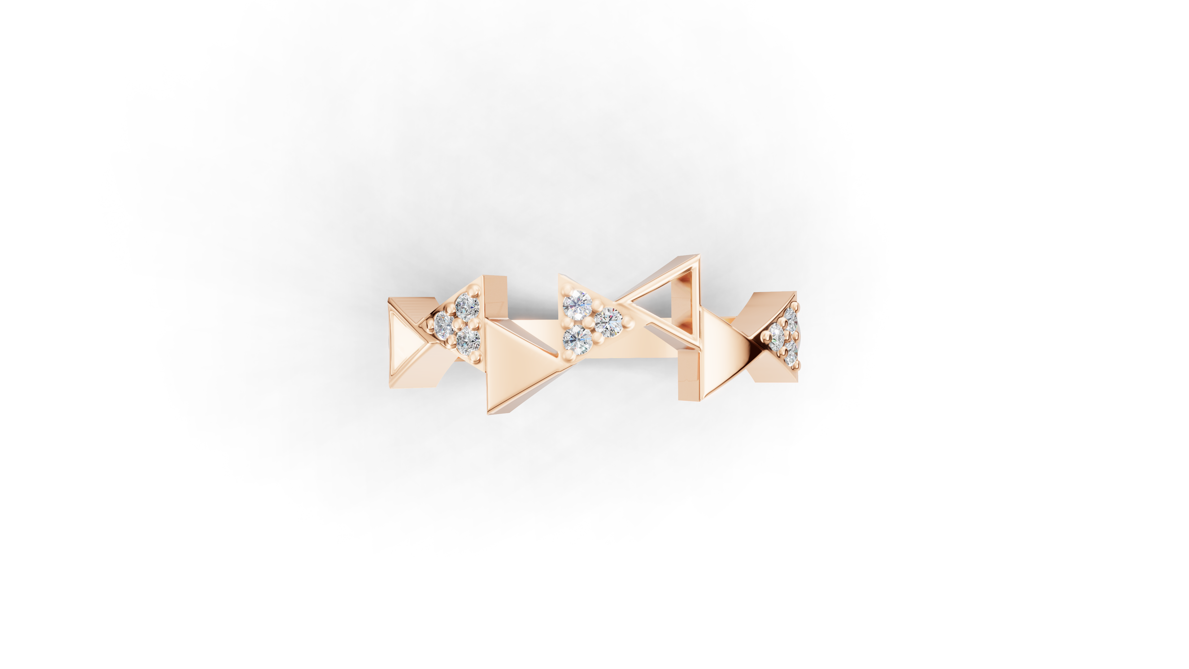 Aarinya Celestial Radiance Halo Ring, The Majestic Step Halo Ring