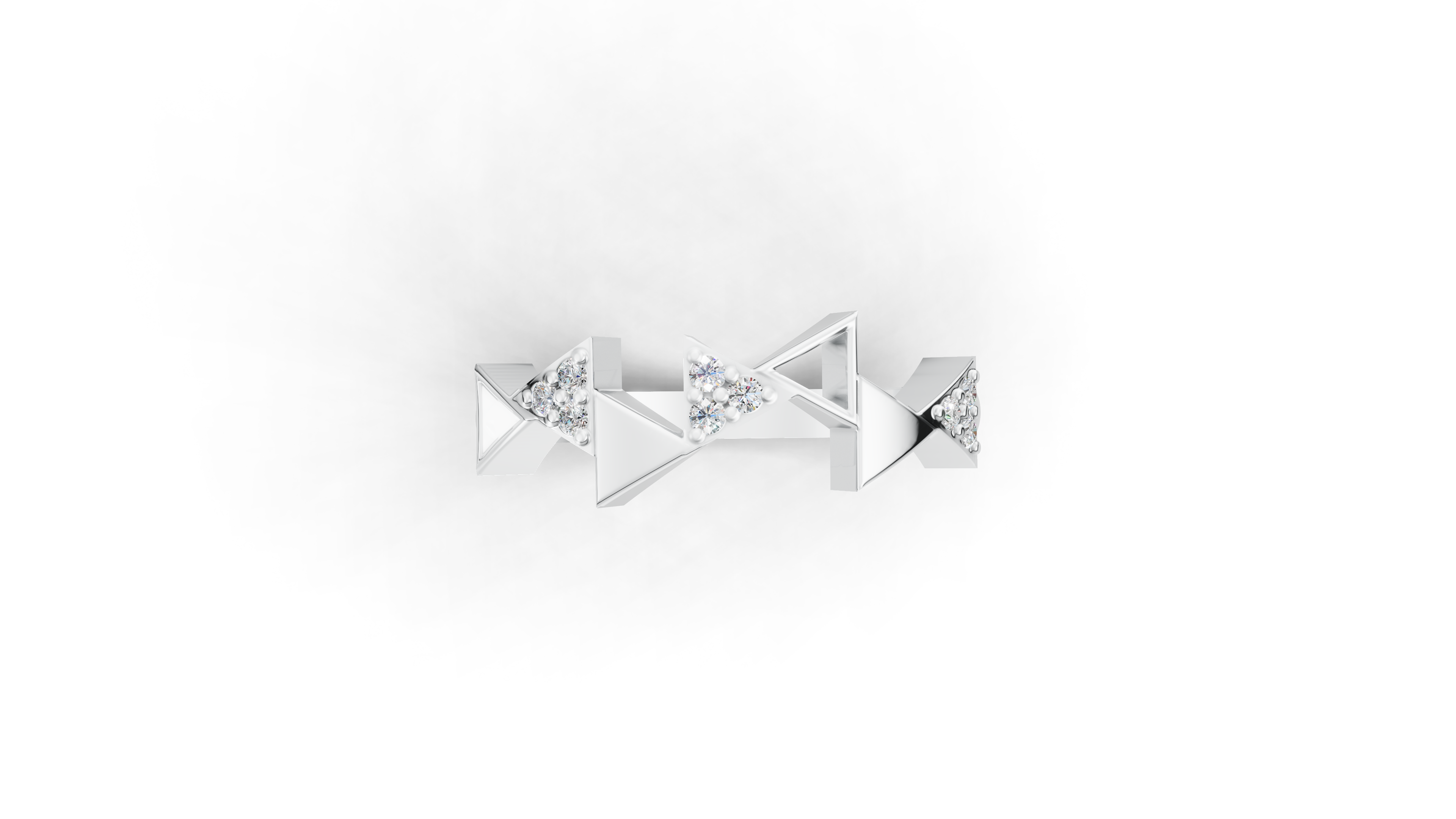 Aarinya Celestial Radiance Halo Ring, The Majestic Step Halo Ring