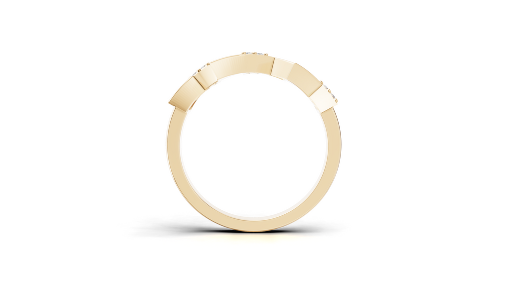 Aarinya Celestial Radiance Halo Ring, The Majestic Step Halo Ring