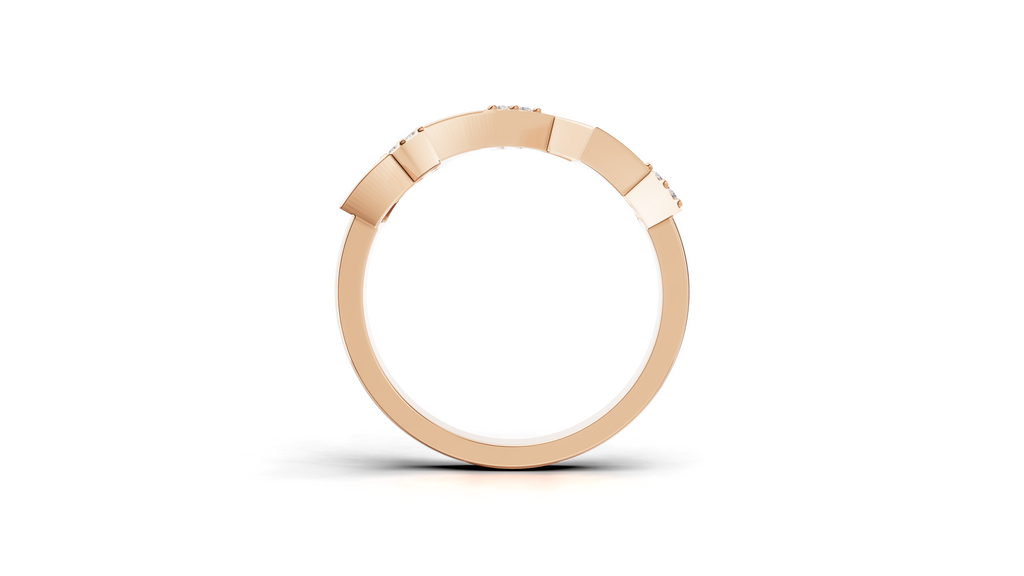 Aarinya Celestial Radiance Halo Ring, The Majestic Step Halo Ring