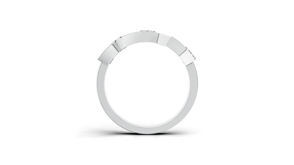 Aarinya Celestial Radiance Halo Ring, The Majestic Step Halo Ring
