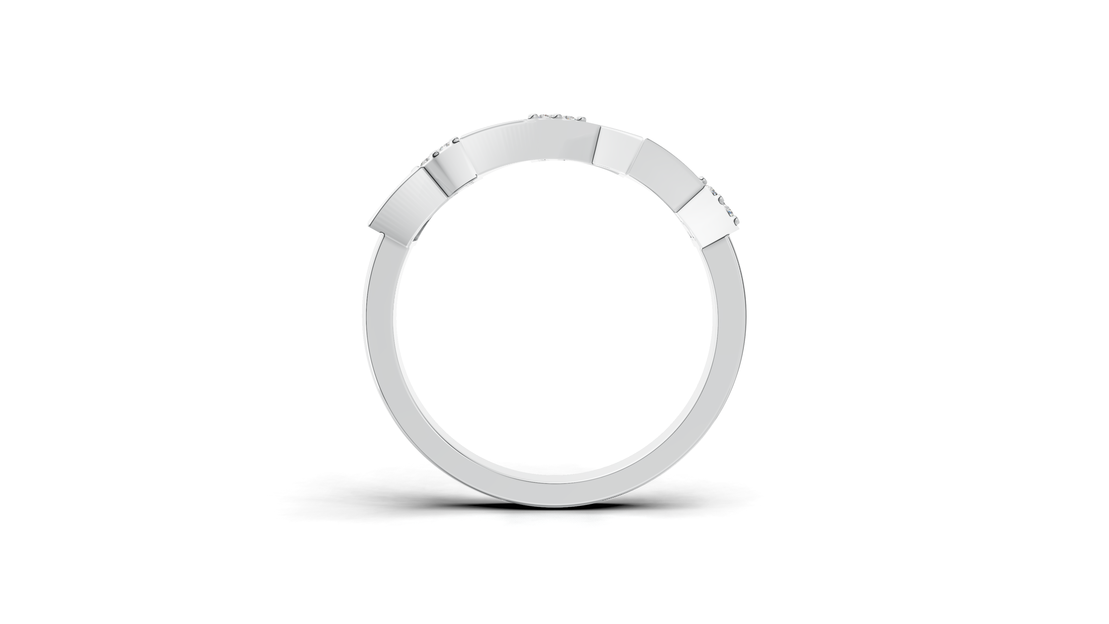 Aarinya Celestial Radiance Halo Ring, The Majestic Step Halo Ring