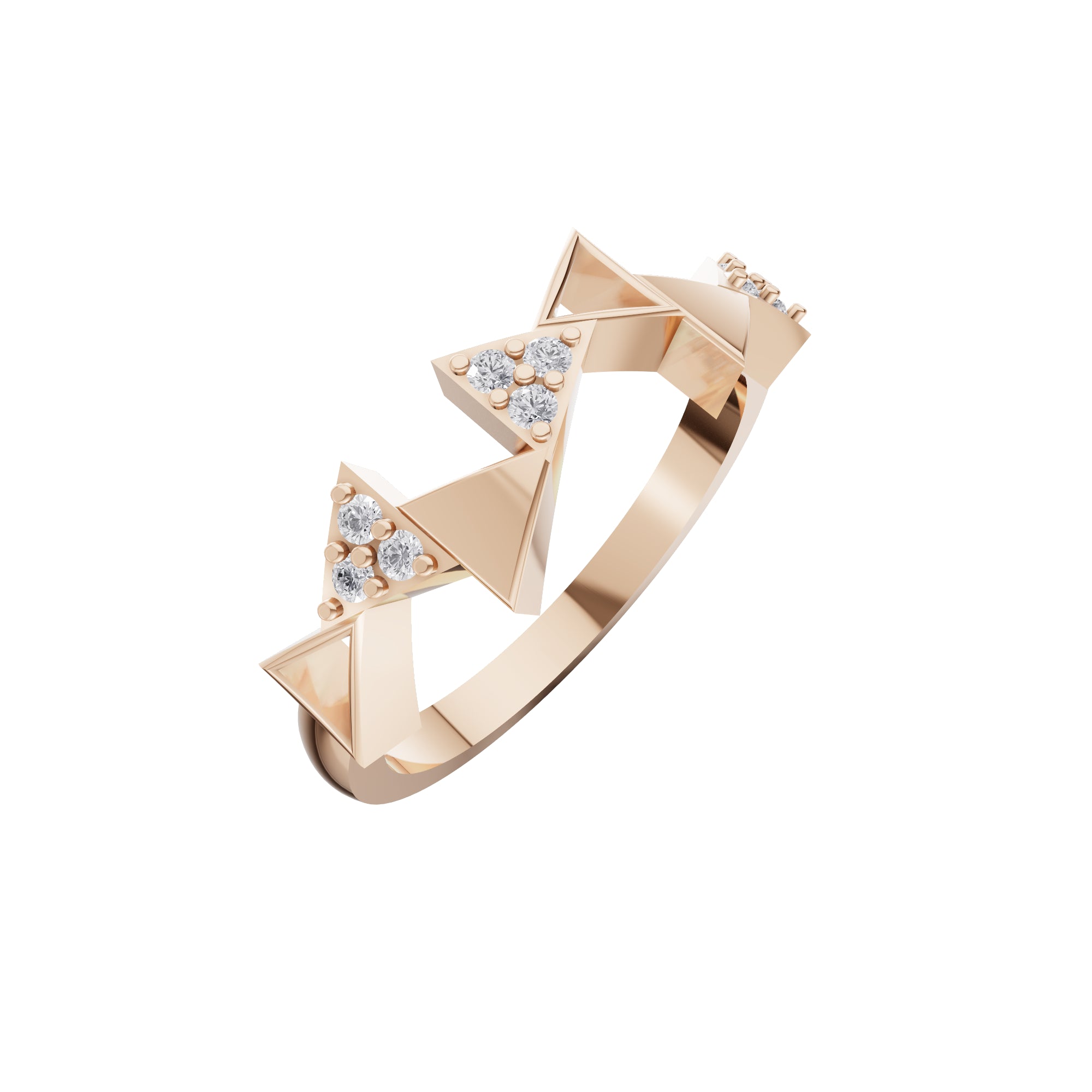 Aarinya Celestial Radiance Halo Ring, The Majestic Step Halo Ring