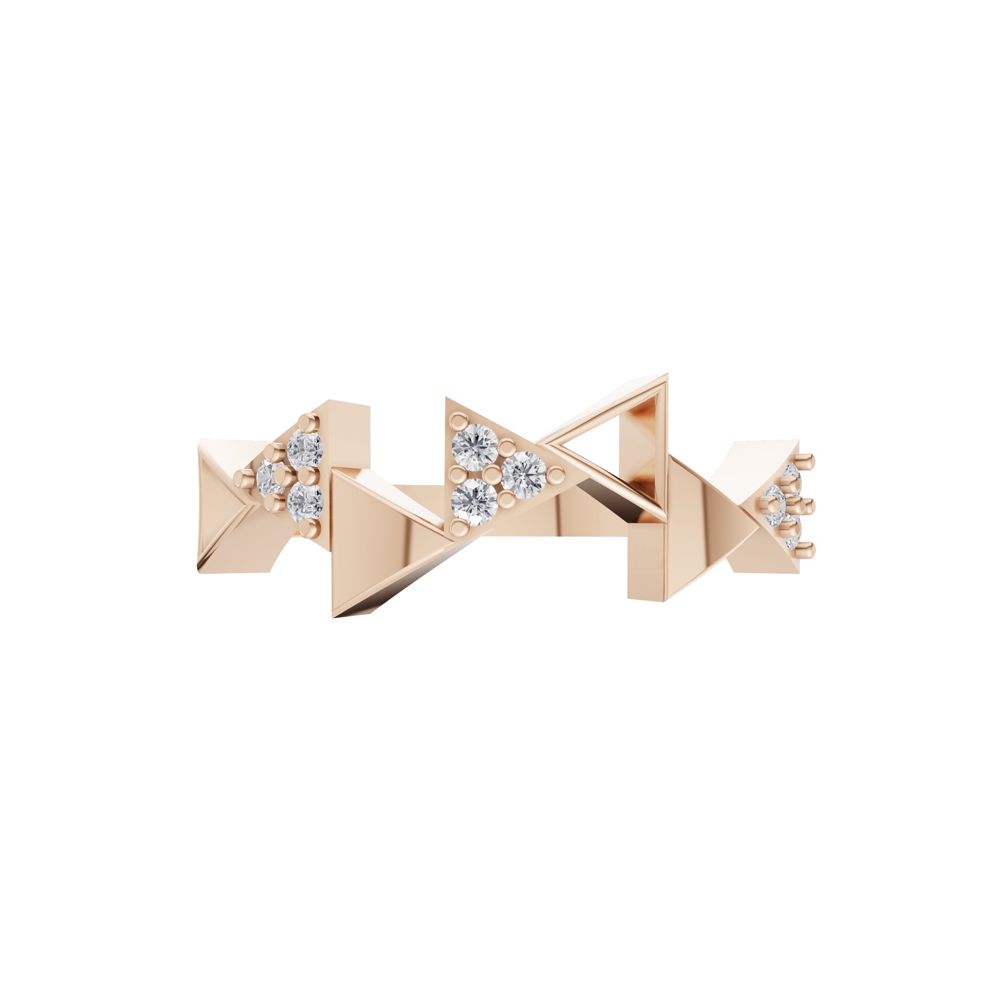 Aarinya Celestial Radiance Halo Ring, The Majestic Step Halo Ring