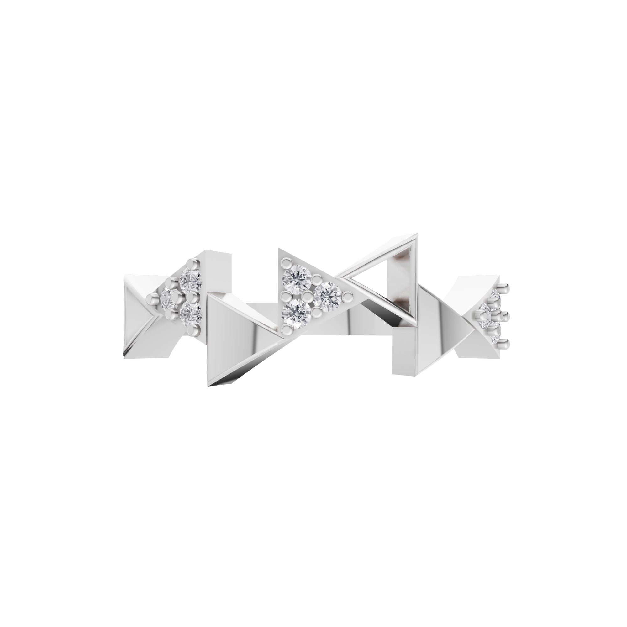 Aarinya Celestial Radiance Halo Ring, The Majestic Step Halo Ring