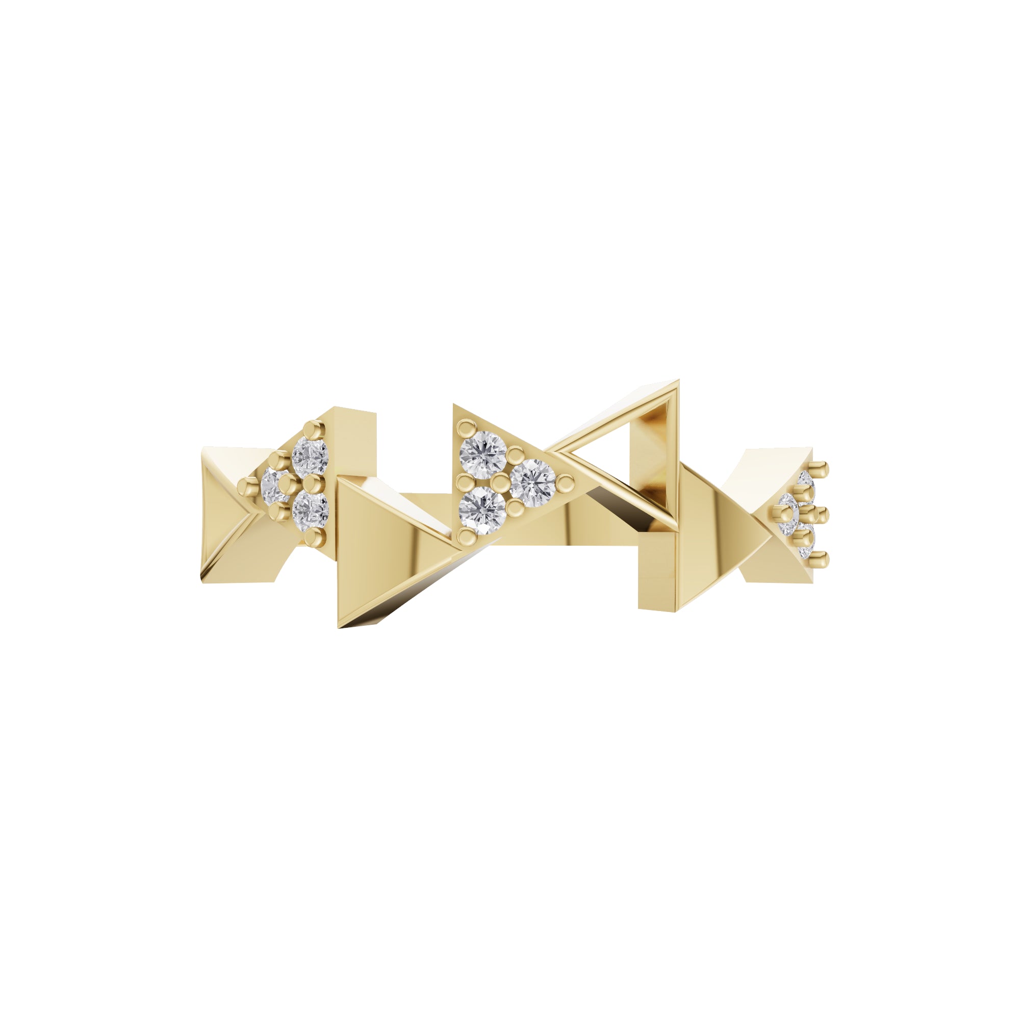 Aarinya Celestial Radiance Halo Ring, The Majestic Step Halo Ring