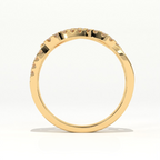 Aarinya Entwined Double Infinity Pave Ring, The Helix Interlocking Infinity Band, The Twin Flame Eternal Wave Ring