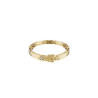 Aarinya Bloom Lattice Lab grown Diamond Oval Cuff Bracelet, Florenza Quatrefoil Diamond Kada Bracelet