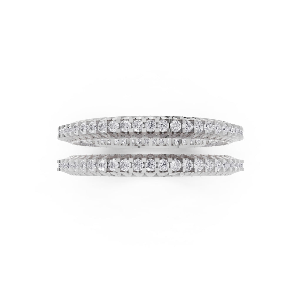 Aarinya Celestia Dual-Band Kada, The Infinity Crown Kada Bracelet