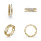 Aarinya Celestia Dual-Band Kada, The Infinity Crown Kada Bracelet
