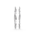 Aarinya Twisted Elegance Diamond Bracelet, Celestial Wave Lab grown Diamond Kada Pair
