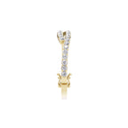 Aarinya Interlocking Dual-Row Diamond Bracelet, The Crossover Luminance Diamond Kada Bracelet