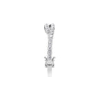 Aarinya Interlocking Dual-Row Diamond Bracelet, The Crossover Luminance Diamond Kada Bracelet
