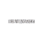 Aarinya Geometric Zigzag Diamond Link Bracelet