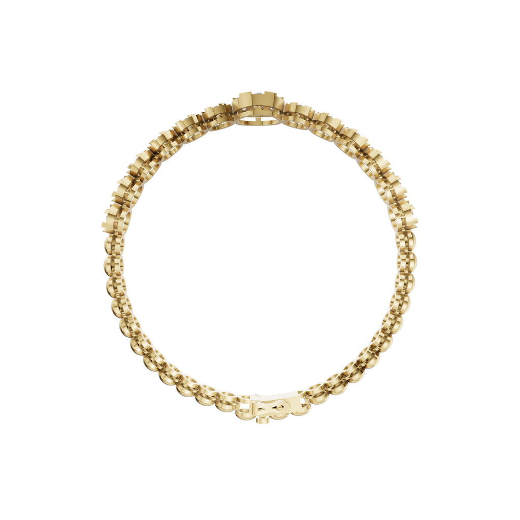 Aarinya Blossom Cluster Loose Bracelet