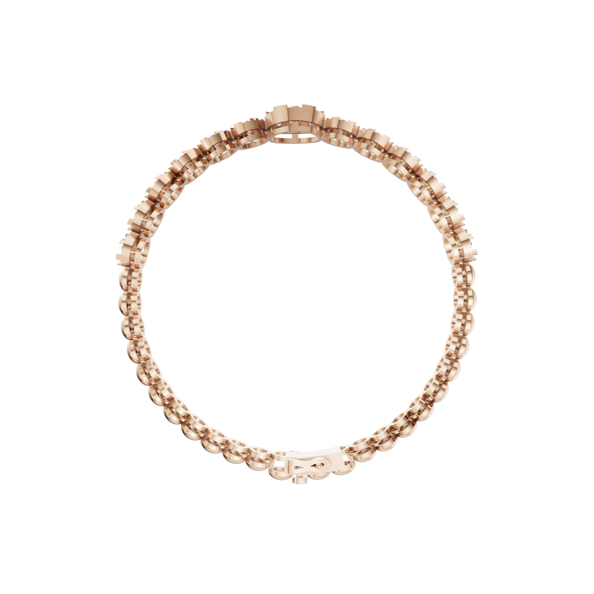 Aarinya Blossom Cluster Loose Bracelet