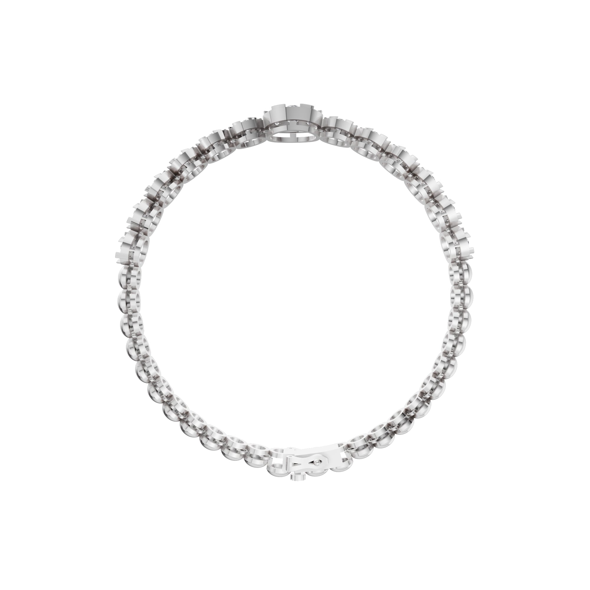 Aarinya Blossom Cluster Loose Bracelet