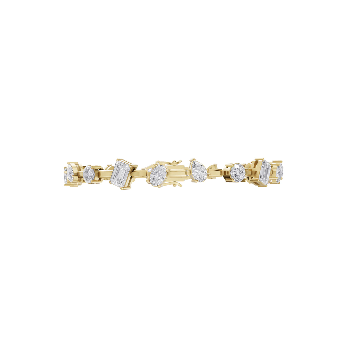 Aarinya Fancy-Cut Lab Grown Diamond Loose Bracelet