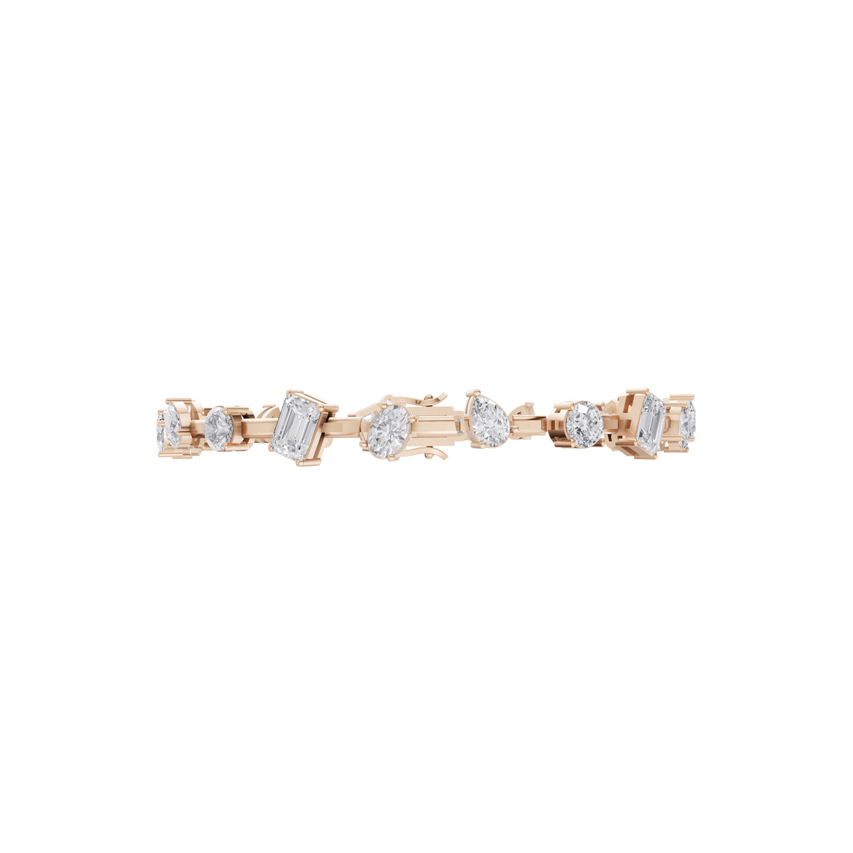 Aarinya Fancy-Cut Lab Grown Diamond Loose Bracelet
