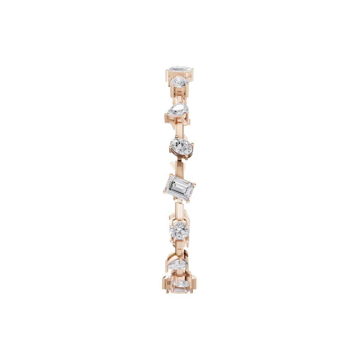 Aarinya Fancy-Cut Lab Grown Diamond Loose Bracelet