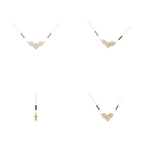 Aarinya Rhombus & Double-Halo Mangalsutra
