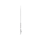 Aarinya Lumina Sunburst Floral Diamond Pendant Necklace