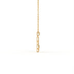 Aarinya Infinity Lab-Grown Diamond Droplet Pendant, The Vantage Silhouette Interlocking Ribbon Pendant