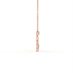 Aarinya Infinity Lab-Grown Diamond Droplet Pendant, The Vantage Silhouette Interlocking Ribbon Pendant