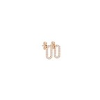 Aarinya Geometric Diamond Link Pendant