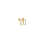 Aarinya Geometric Diamond Link Pendant