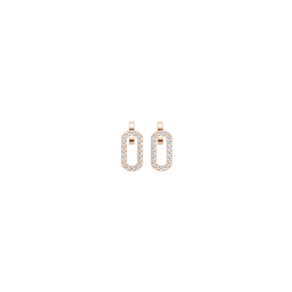 Aarinya Geometric Diamond Link Pendant