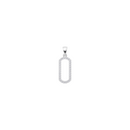Aarinya Geometric Diamond Link Pendant