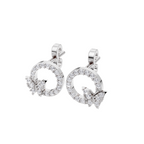 Aarinya Enchanted Butterfly Circle Diamond Pendant Set, The Papillon Circle Diamond Lab Grown Set