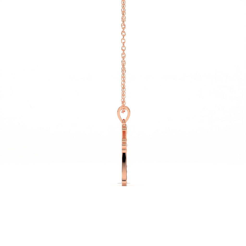 Aarinya Vantage Silhouette Sculpted Devotion Cross Charm, The Centurion Minimalist Tapered Ribbon Cross Medallion