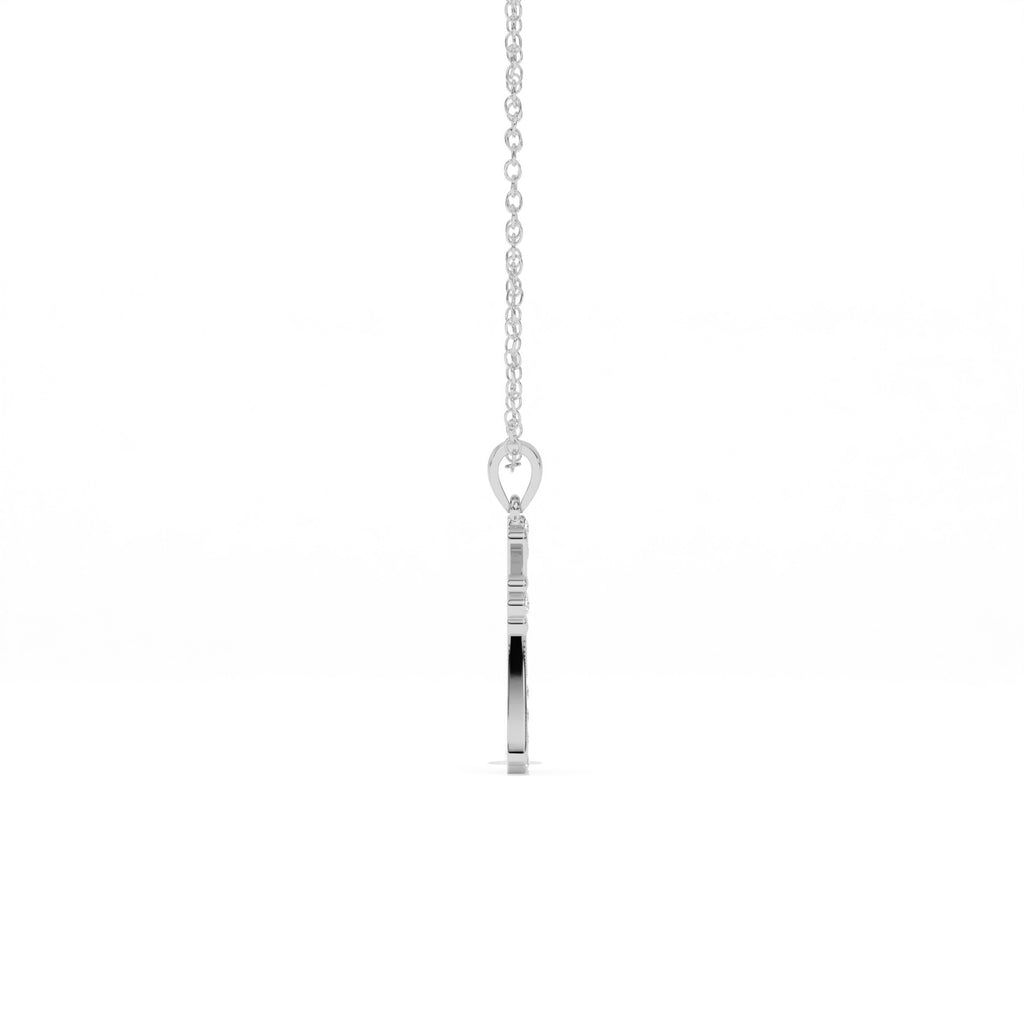 Aarinya Vantage Silhouette Sculpted Devotion Cross Charm, The Centurion Minimalist Tapered Ribbon Cross Medallion