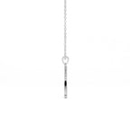 Aarinya Vantage Silhouette Sculpted Devotion Cross Charm, The Centurion Minimalist Tapered Ribbon Cross Medallion