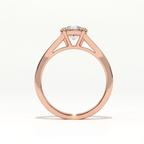 Aarinya Cathedral Lab-Grown Ring, Tapered Lab-Diamond Engagement Ring